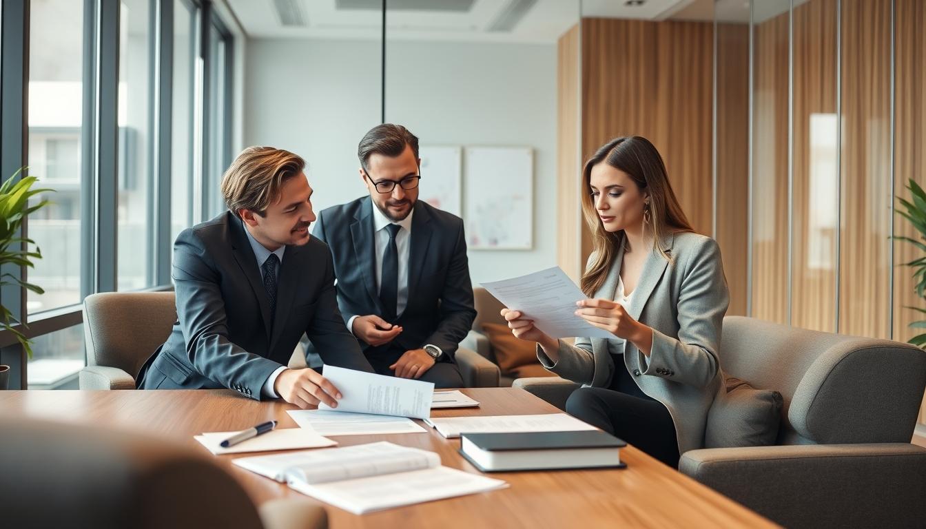 Family elder care planning discussion